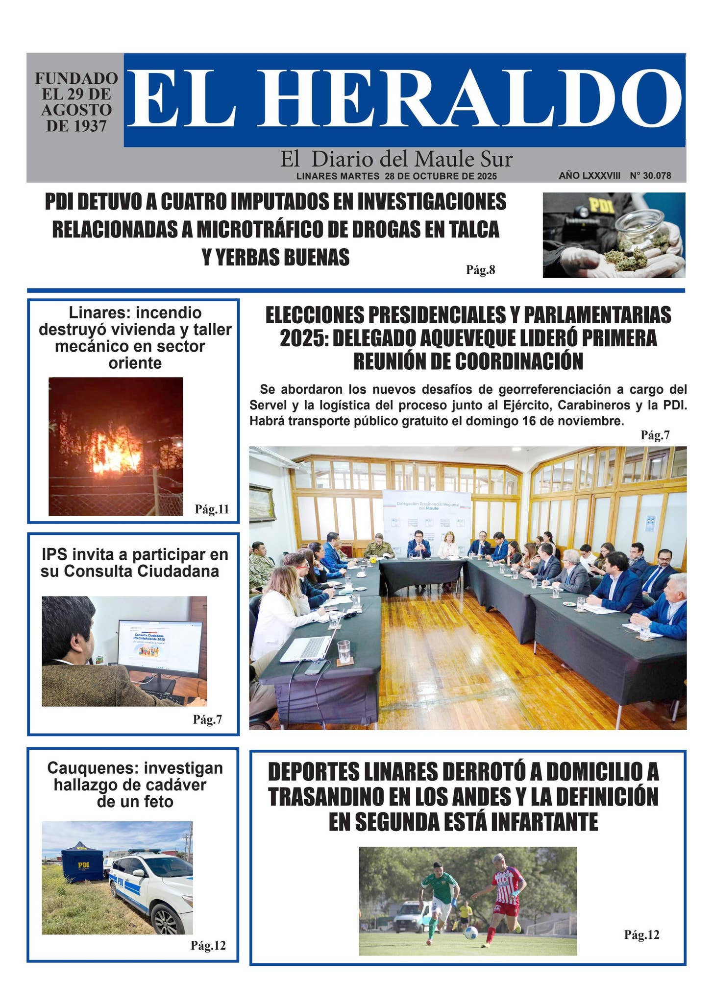 Martes 28 de octubre 2025