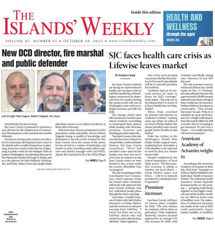 Islands' Weekly, October 28, 2025