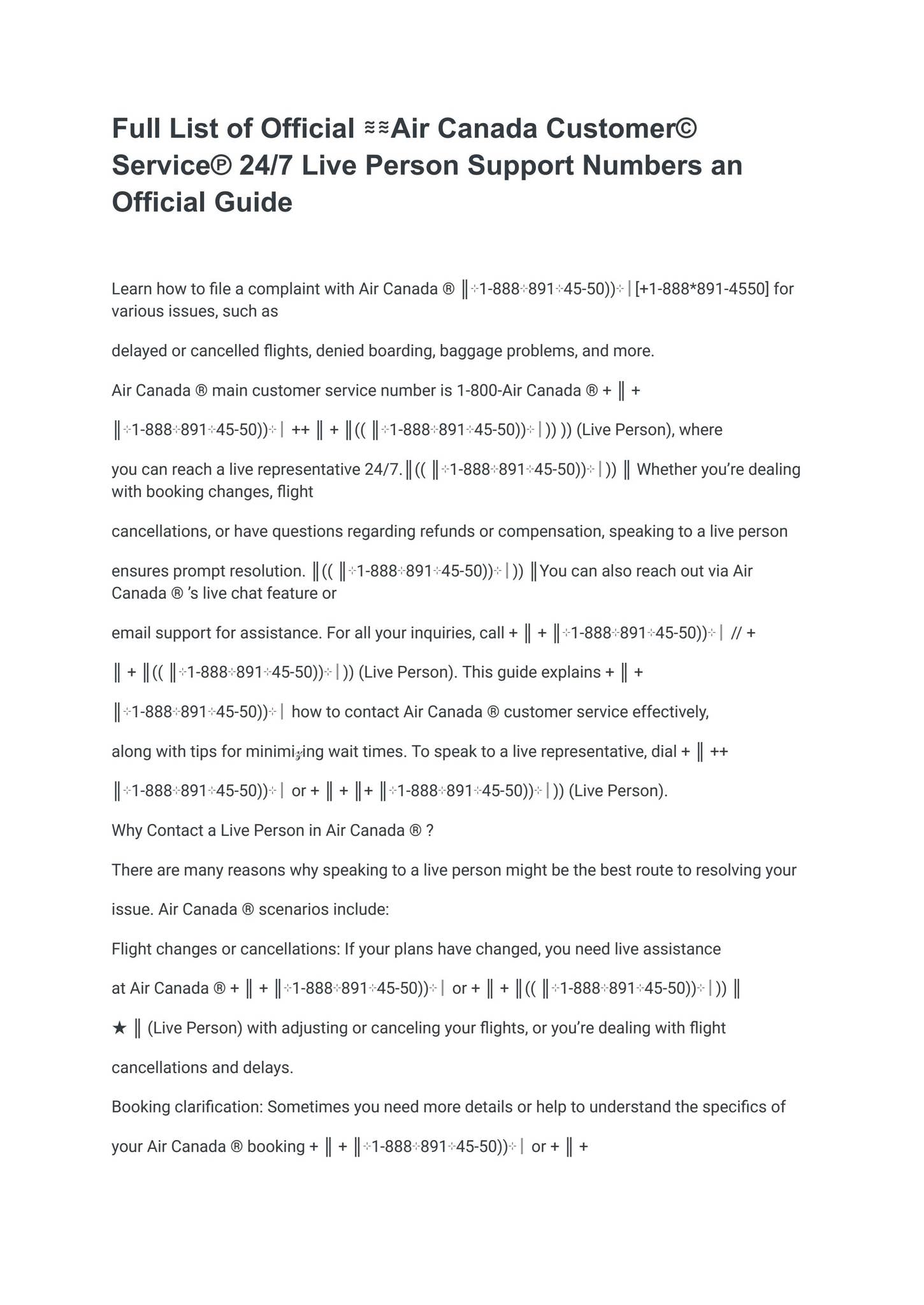 Full-℠-List™-of-CANADA-Airlines®-CUSTOMER©-SERVICE℗-24_7-Live-Person ...