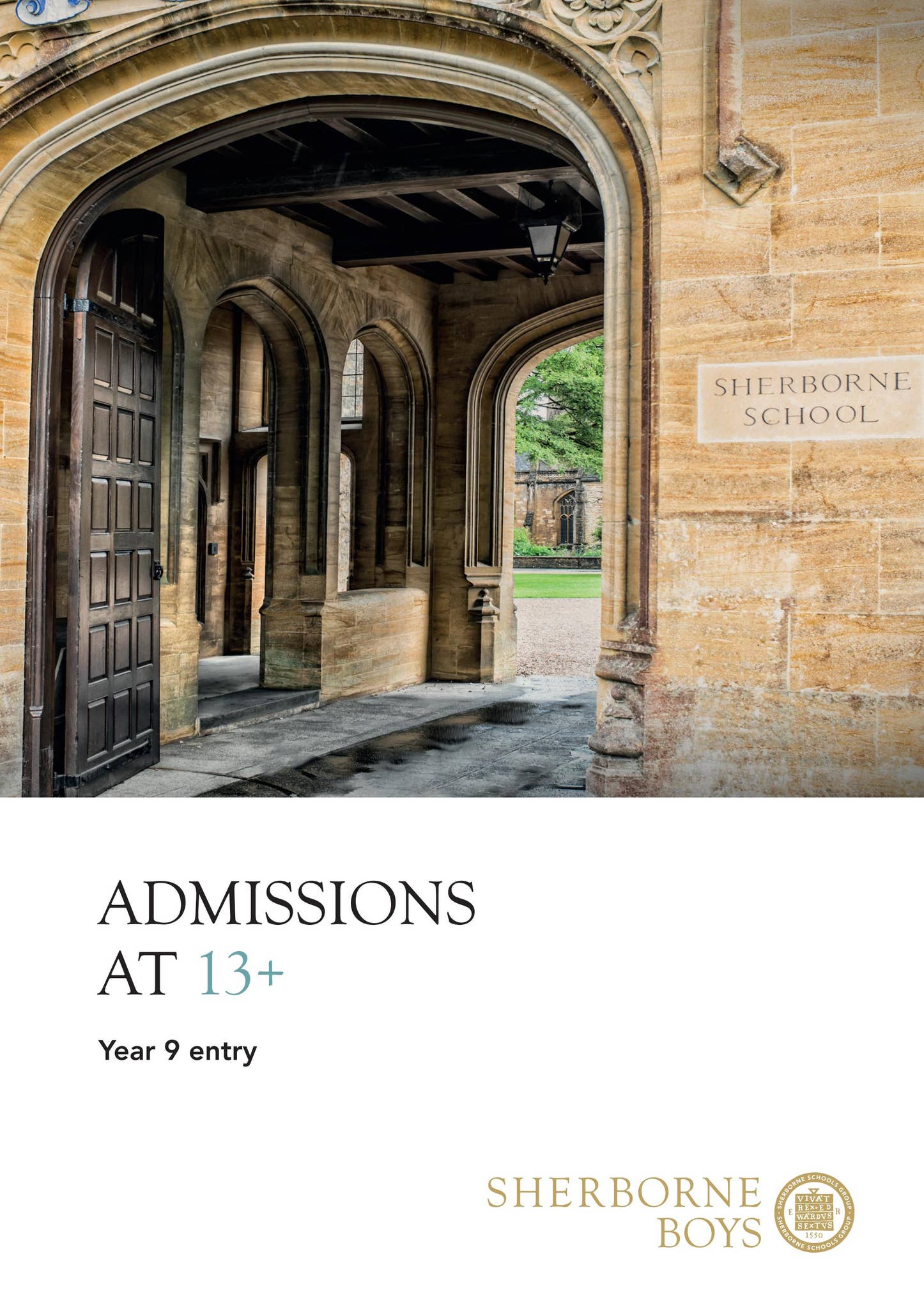 Sherborne Boys Admissions at 13+ by Sherborne Schools Group - Issuu