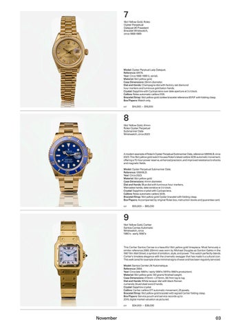 Important Jewels, Watches × 轻奢 配件 , November 2025 第 5 页