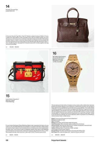 Important Jewels, Watches × 轻奢 配件 , November 2025 第 8 页