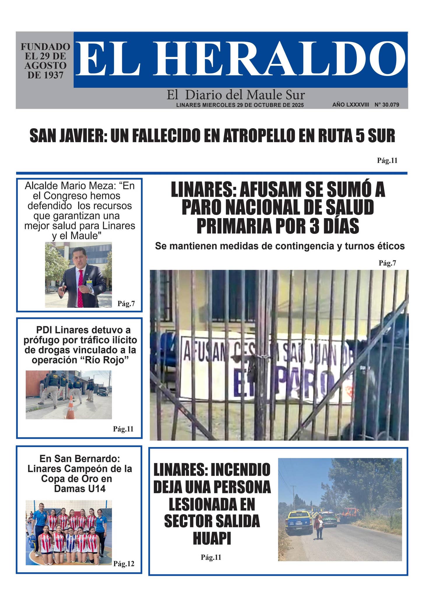 Miercoles 29 de octubre 2025