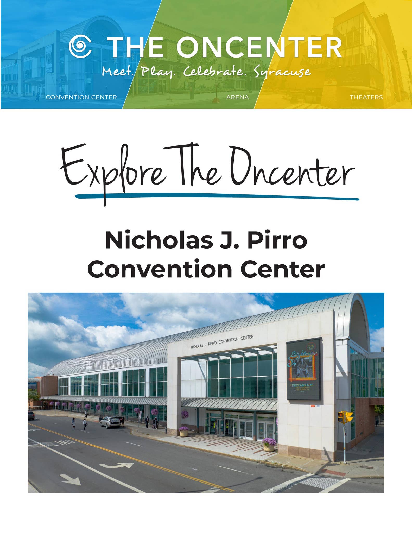 The Oncenter Nicholas J. Pirro Convention Center by ASMGlobalSYR - Issuu