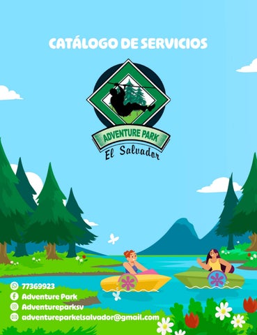 Catálogo de Servicios 2025 - Adventure Park El Salvador