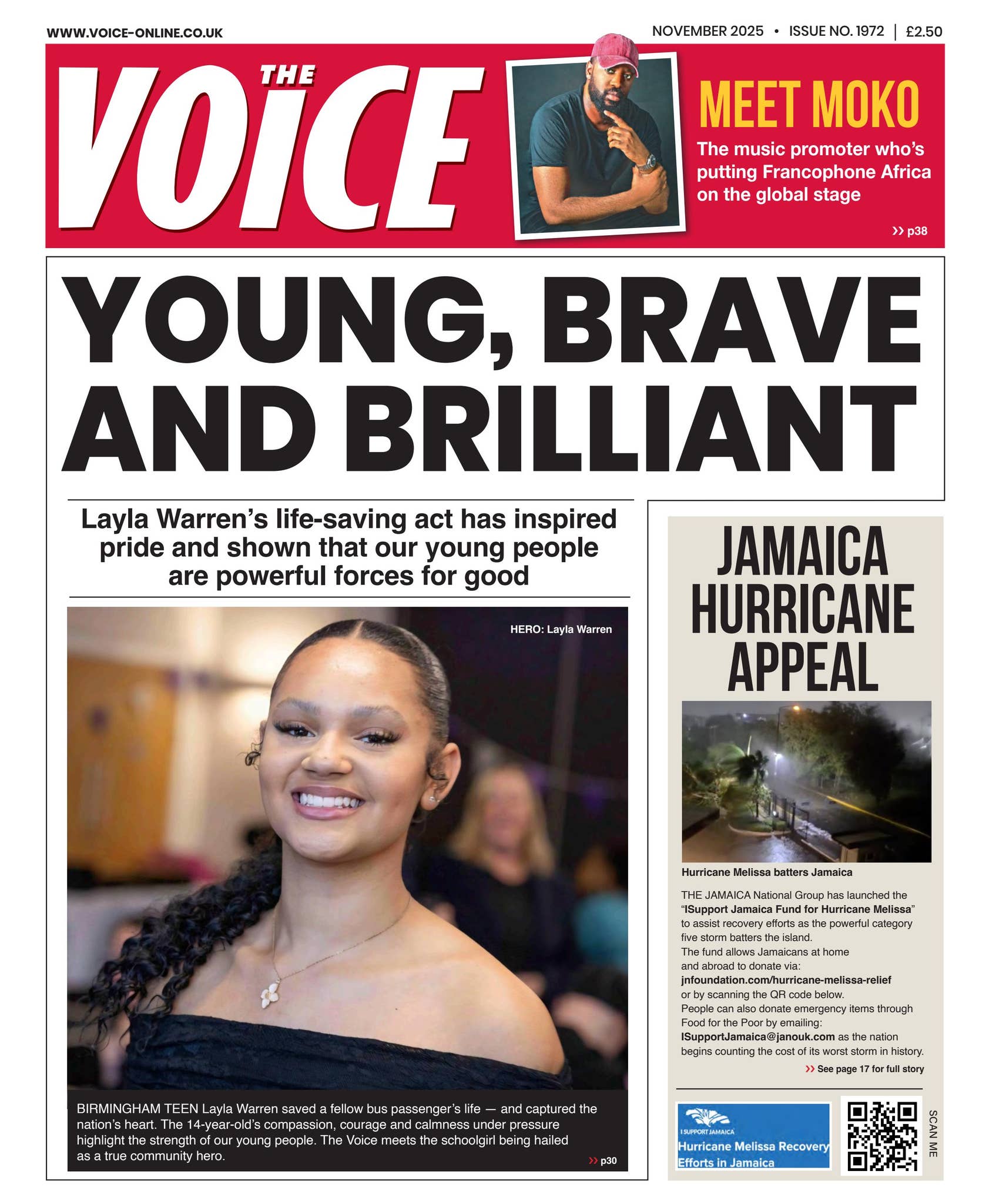 The Voice Newspaper: November 2025 by THE VOICE NEWSPAPER (UK) - Issuu