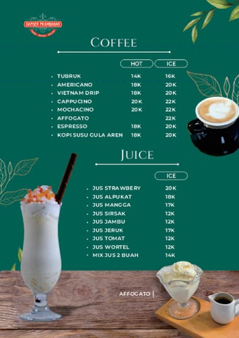 Menu Minuman DP 2025