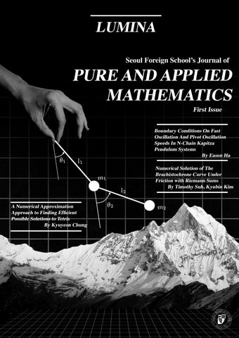 Seoul Foreign School Lumina Journal of Pure & Applied Mathematics - Issue 1