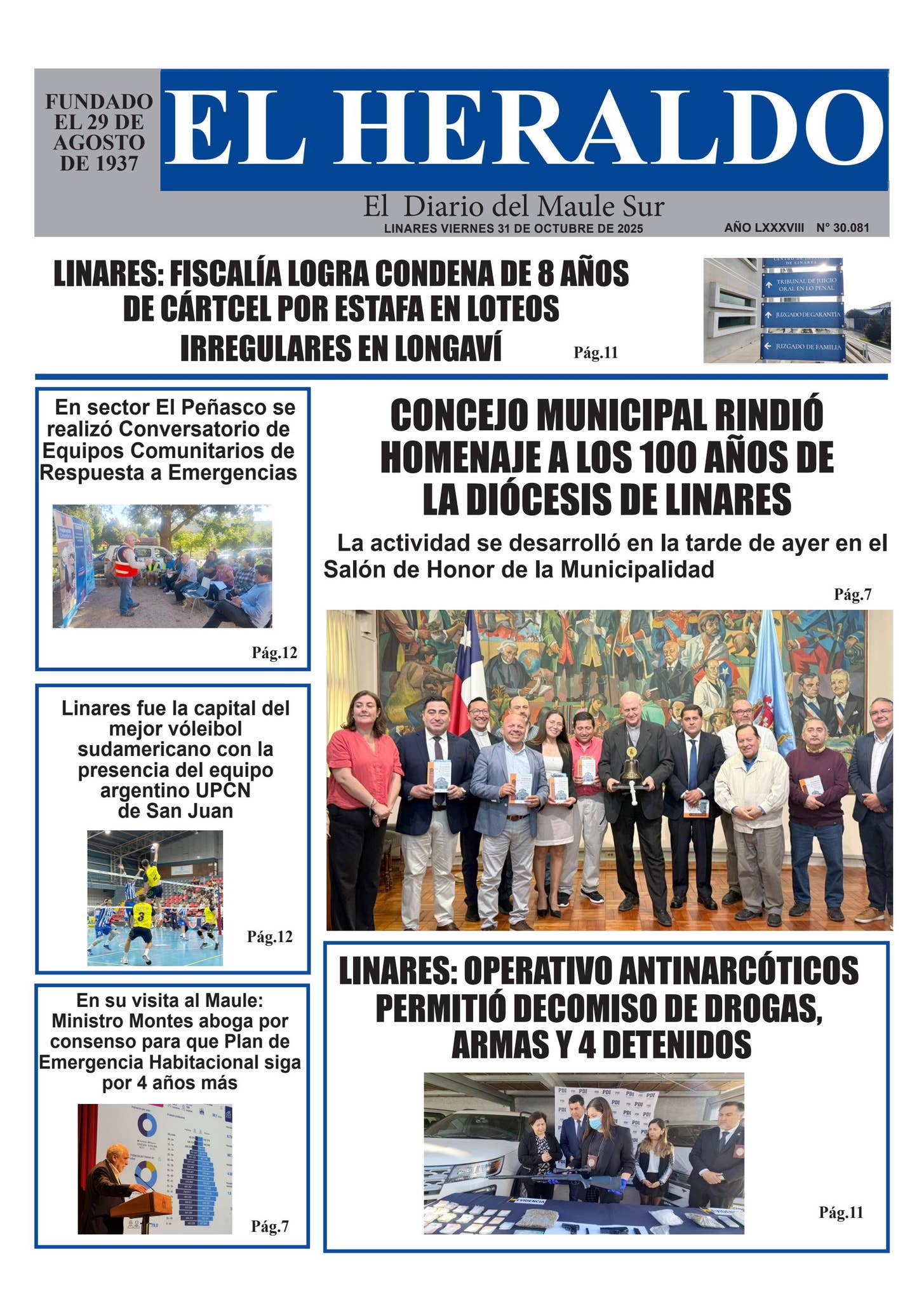Viernes 31 de octubre 2025