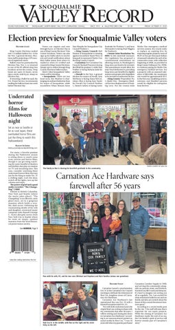 Snoqualmie Valley Record, October 31, 2025