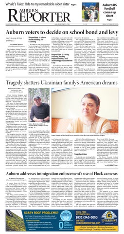 Auburn Reporter, October 31, 2025