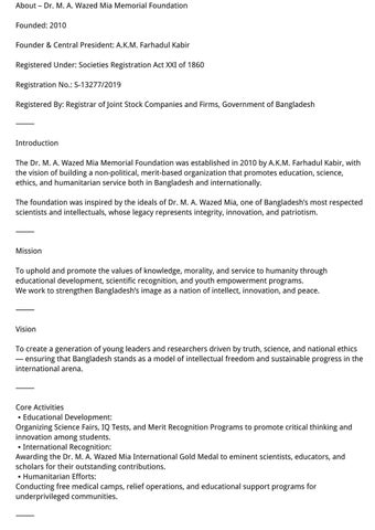 dr_m_a_wazed_mia_mamorial_foundition