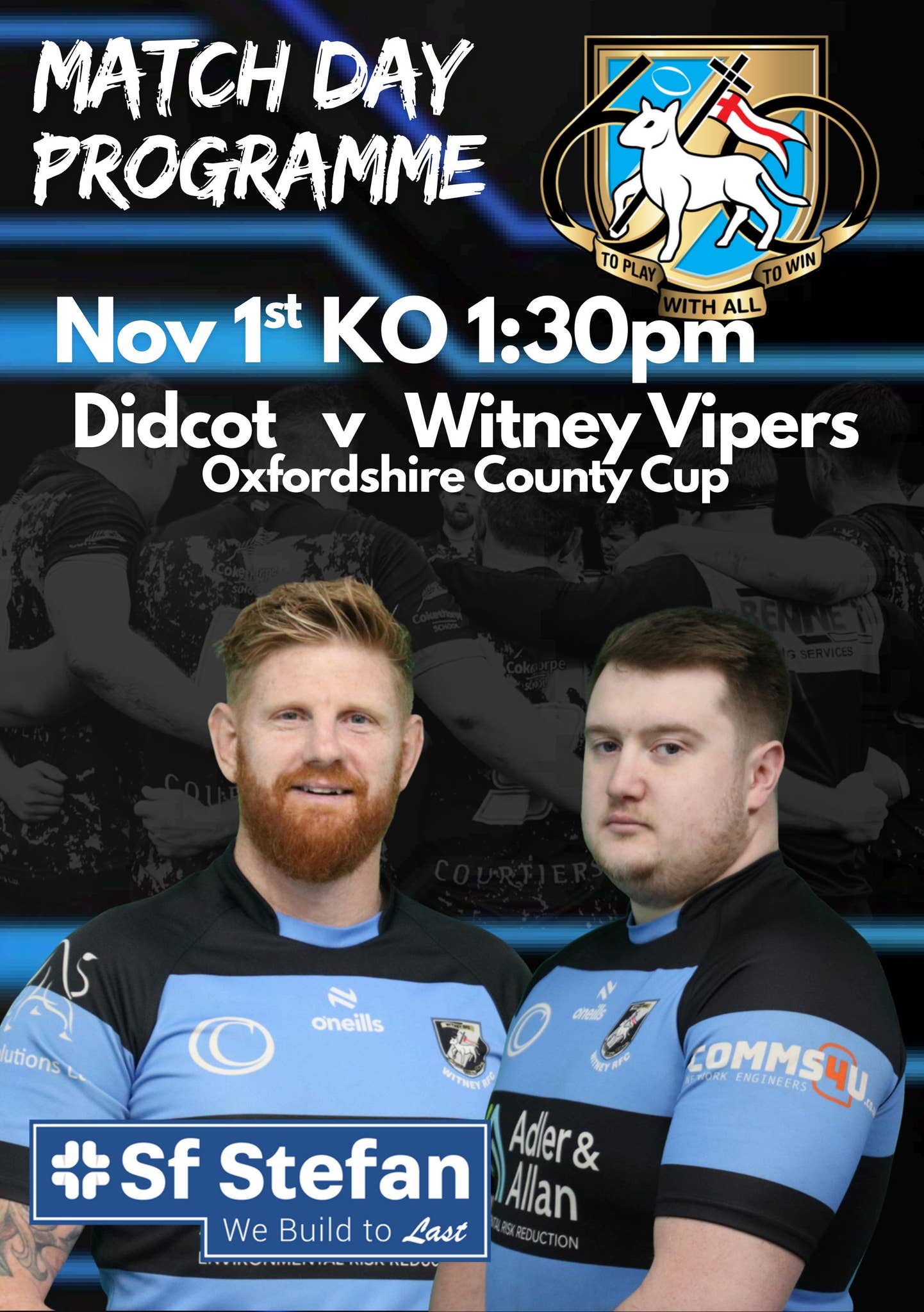 Witney Rfc Witney RFC Match Programme 0112025 by witneyrugby - Issuu