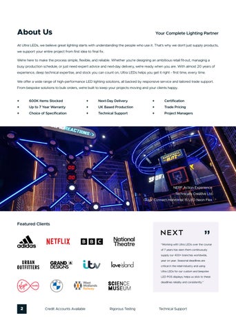 Ultra LEDs 灯饰目录 · Product Showcase - Oct 2025 第 2 页