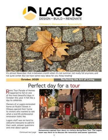 Lagois newsletter, October 2025