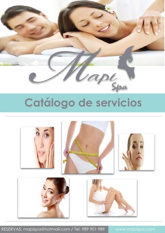 catalogo masajes GIAN&ALVARO