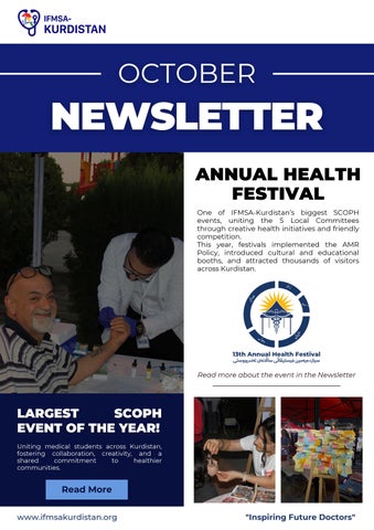 Newsletter 1# October Issue