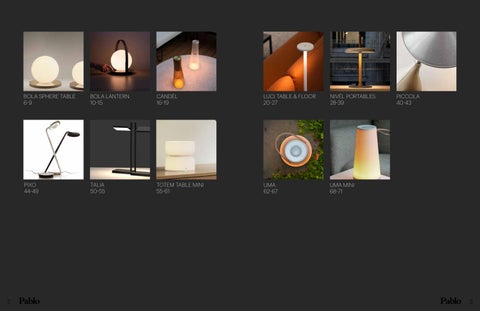 Pablo Designs - Giftables 家具产品集 - Fall 2025 第 2 页