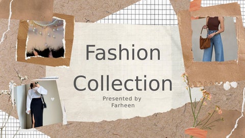 Fashion Collection For Women And Girls