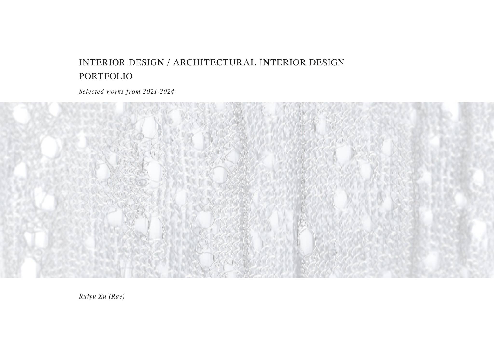 Ruiyu Xu Interior Portfolio by Raeex - Issuu