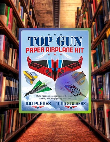 PDF Top Gun Paper Airplane Kit: Build Reconnaissance, Cargo, Bomber, Stealth, and Dogfighting Aircra