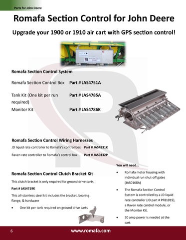 Romafa Air Seeder Parts 灯饰目录 第 6 页