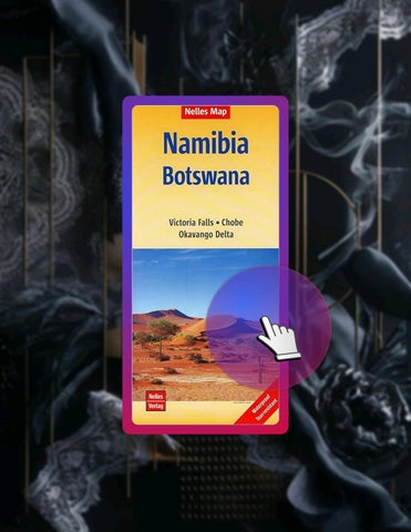 E-book Namibia - Botswana 1:1.500 000 Nelles Map (English and French and German Edition) by Nelles V