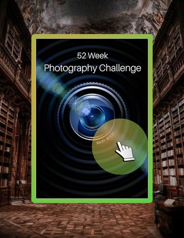 E-book 52 Week Photography Challenge: Photography Ideas and Photo Projects for a Whole Year • Inspir