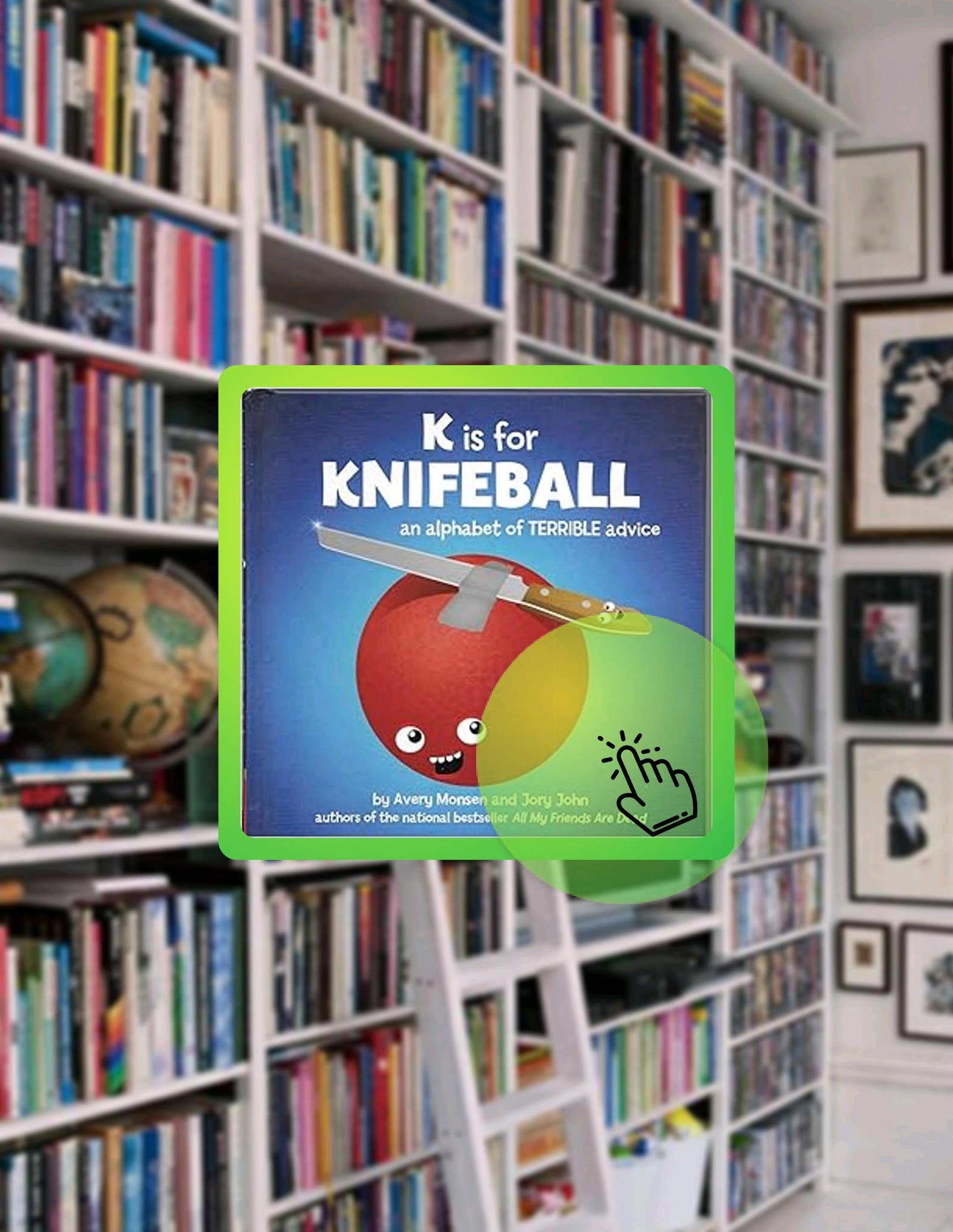 Digital Book K is for Knifeball: An Alphabet of Terrible Advice by Jory John by lexihagenesyn ...