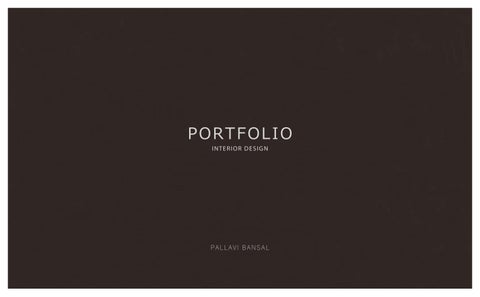 Design Portfolio - Pallavi Bansal
