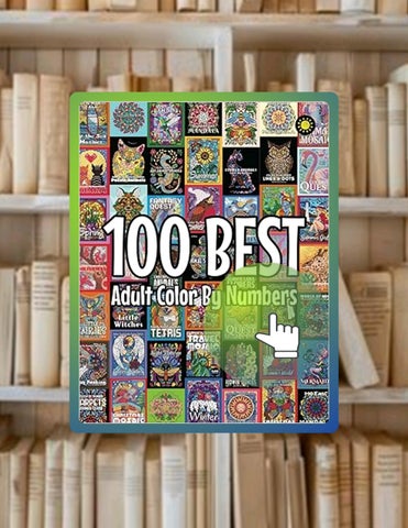 Start Reading 100 BEST Adult Color By Numbers: The best designs from Sunlife Drawing color by number