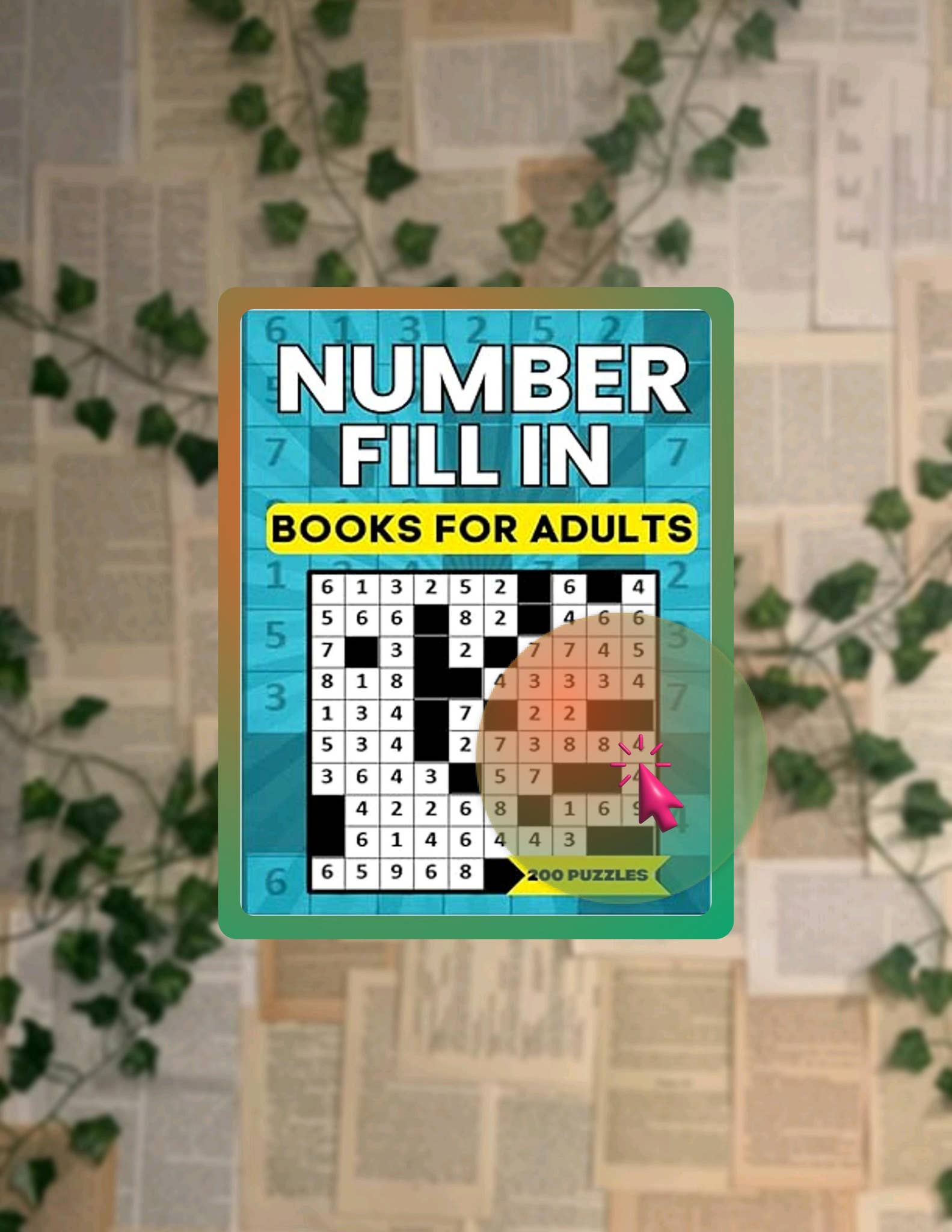 Ebook Number Fill in Puzzle Books for Adults: Large Print All Number ...