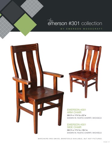 Heritage Amish Furniture 家具目录 · Emerson Woodcraft 2025 第 18 页