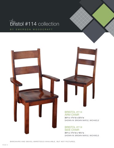 Heritage Amish Furniture 家具目录 · Emerson Woodcraft 2025 第 9 页