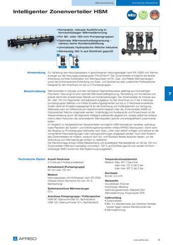 AFRISO Zonenverteiler HSM 2025-10 第 8 页