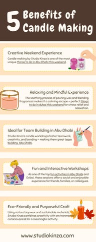 Candle Making by Studio Kinza | Fun Activities & Team Building in Abu Dhabi & Dubai
