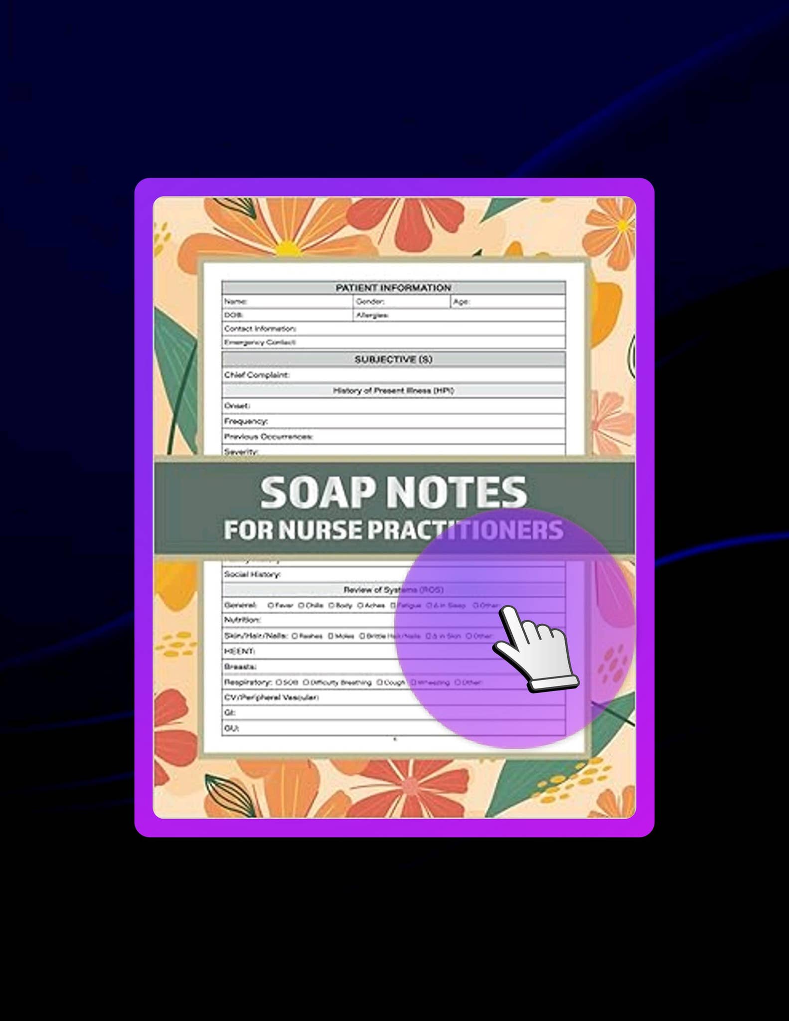 Ebook Soap Notes For Nurse Practitioners: SOAP Notebook for Nurse ...