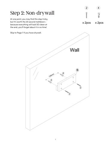 Tyla 床头柜 Instruction Sheet 90320 第 5 页