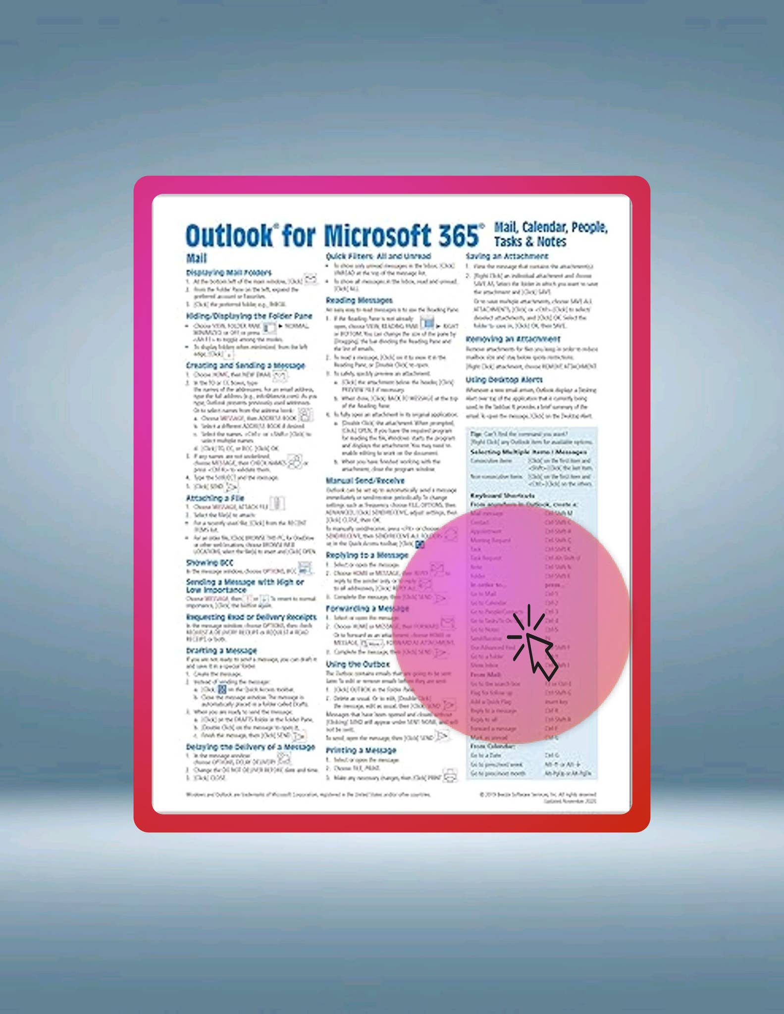Ebook Microsoft Outlook 365 Mail, Calendar, People, Tasks, Notes Quick