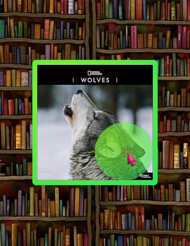 Quick Read National Geographic: Wolves 2026 Wall Calendar by National Geographic