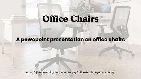 Office chairs