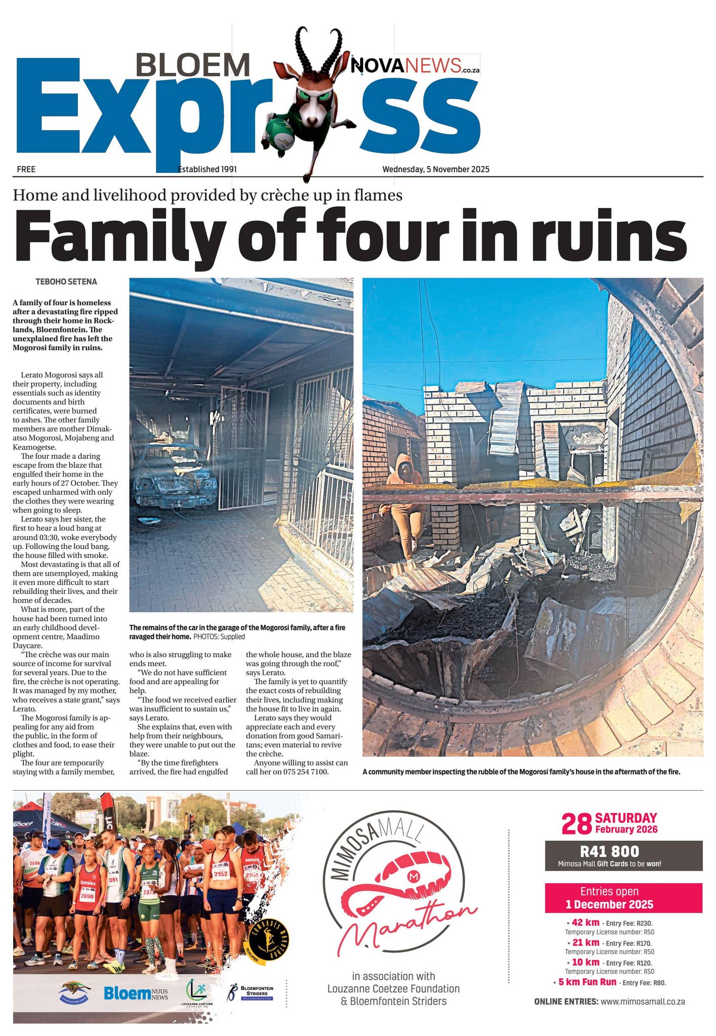 Bloem Express - E-edition 5 November 2025 by Novus Media - Issuu