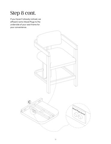 Veya Bar 凳 Instruction Sheet 21320 第 13 页