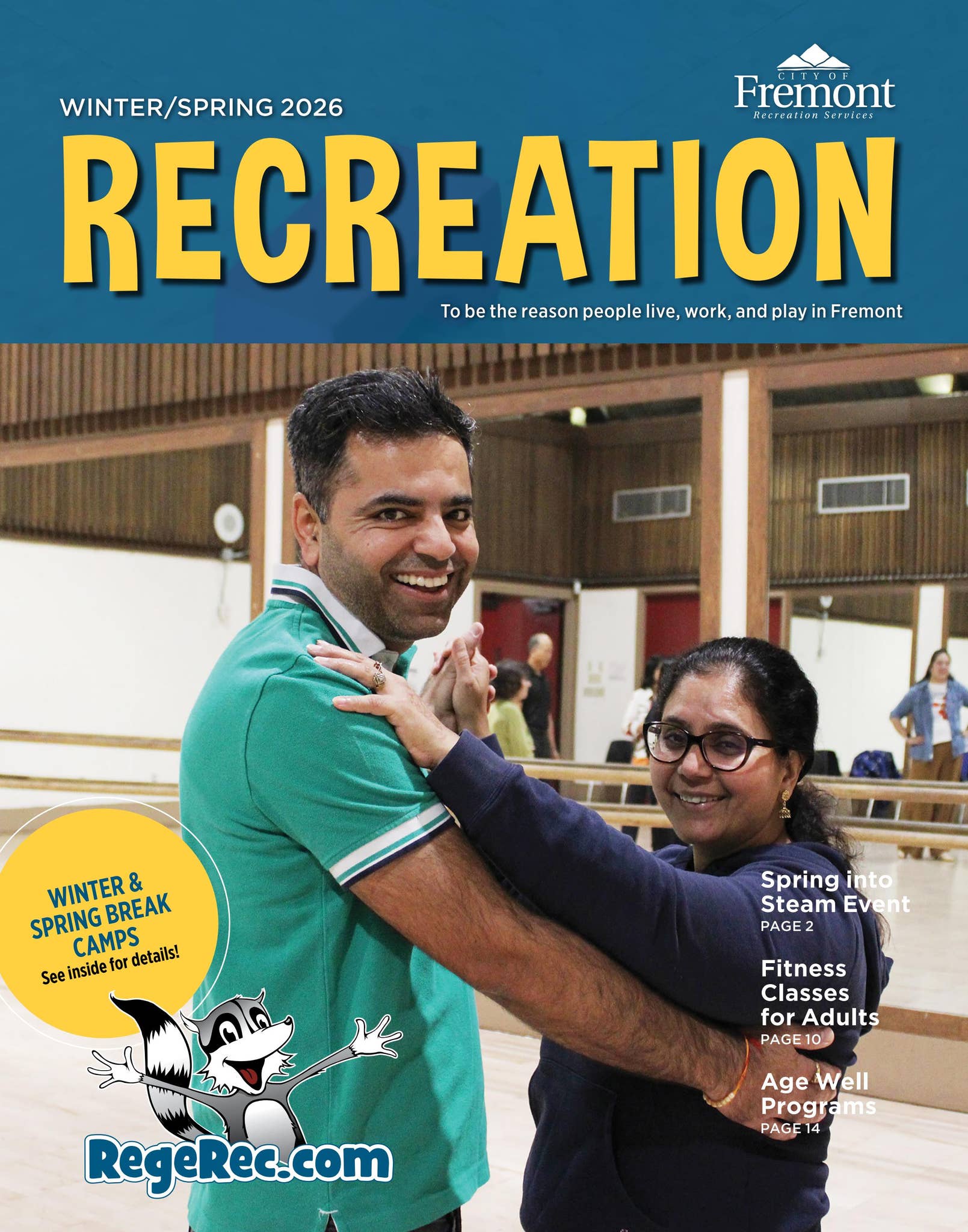 Recreation Guide: Winter/Spring 2026 by City of Fremont Parks ...