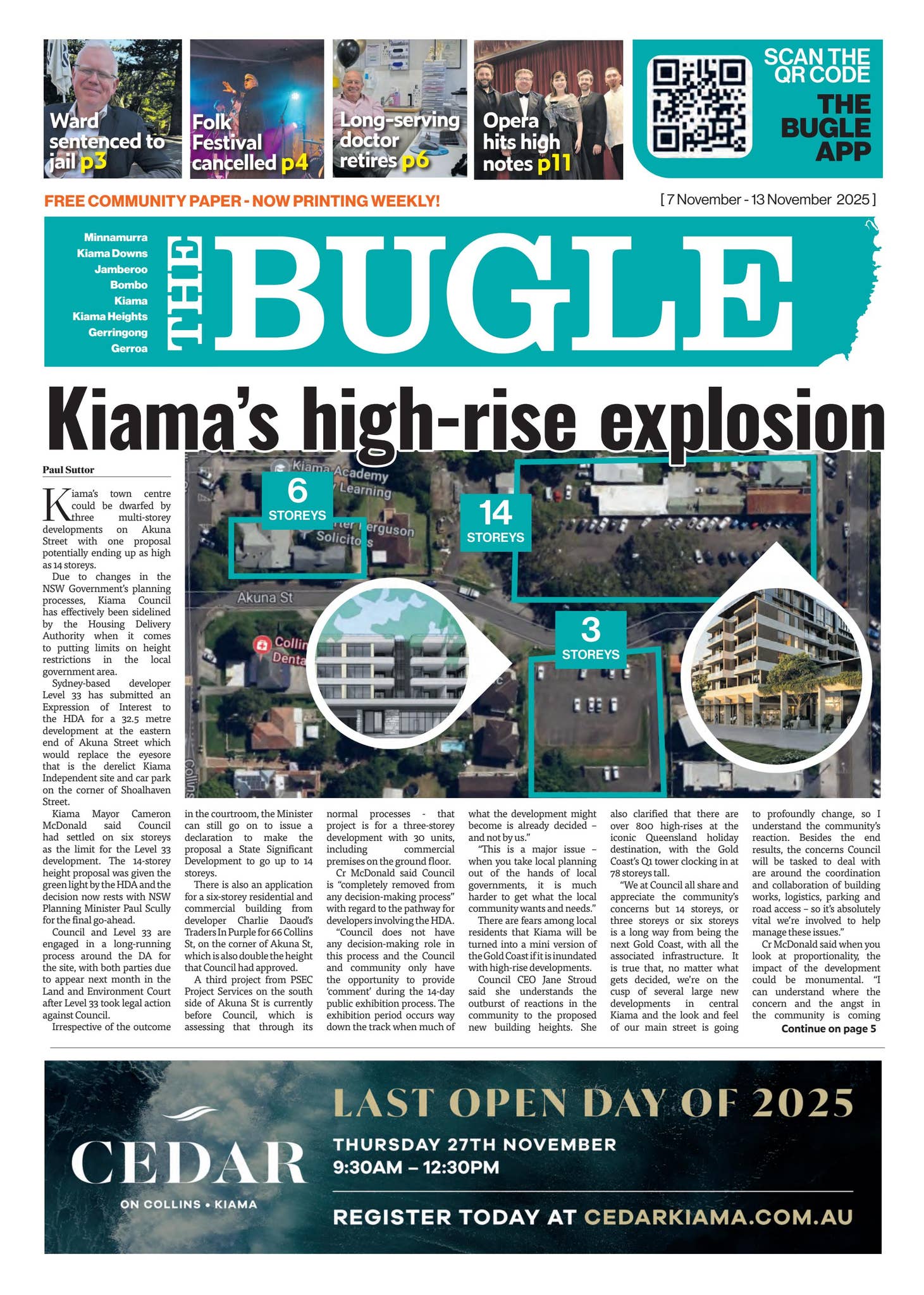 The Bugle News 7 November 2025 by The Bugle News - Issuu