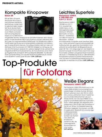 Ringfoto Magazin Ausgabe 06/2025 第 6 页