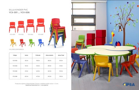 IPSA Honduras 家具目录 Mobiliario Escolar | 第 2 页