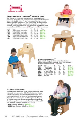 factoryselect 家具目录 · 110125-32-TODDLER 第 22 页