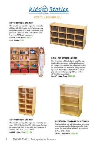 factoryselect 家具目录 · 110125-32-TODDLER 第 8 页