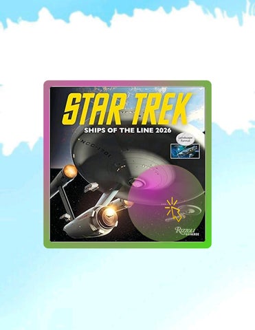 Ebook Star Trek Ships of the Line 2026 Wall Calendar by CBS